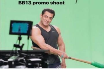 Salman shoots promo for Bigg Boss 13