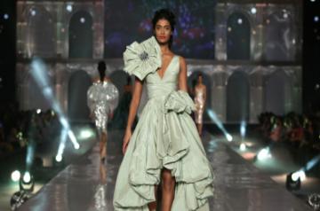 Model at Lakme Absolute Grand Finale for Gauri & Nainika at Lakme Fashion Week Winter Festive