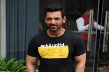 Mumbai: Actor John Abraham during the promotions of his upcoming film "Batla House" in Mumbai on Aug 6, 2019. (Photo: IANS)
