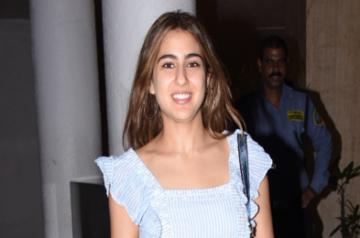 Actress Sara Ali Khan