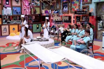 The heat is on in the "Bigg Boss" house, which turned into a hospital for a luxury task.