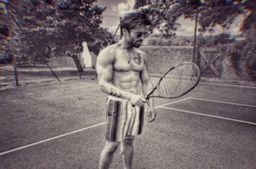 It seems actor Pulkit Samrat has worked hard on his body for his character in Bejoy Nambiar's upcoming film "Taish". Pulkit on Saturday took to Twitter and shared a picture in which he is seen flaunting his abs and chiseled muscles.