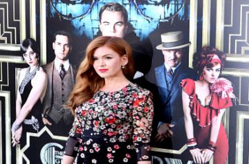 Hollywood actress Isla Fisher at Red Carpet Arrival for World Premiere of ``The Great Gatsby`` at Lincoln Center, Avery Fisher Hall for the Performing Arts in New York. (Photo: IANS)