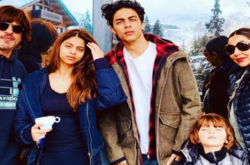 Shah Rukh Khan's family photograph is winning hearts. The King Khan himself gushed over it saying he and Gauri "made the best babies". SRK's wife Gauri shared the family picture on Instagram where Shah Rukh and Gauri sandwich with their three kids Aryan, Suhana and AbRam. "Squeezing memories into one frame," she captioned the image.