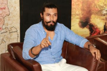 New Delhi: Actor Randeep Hooda during a press conference to promote his upcoming film "Cheer Haran" in New Delhi on June 27, 2017. (Photo: Amlan Paliwal/IANS)