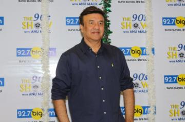 Mumbai: Music director Anu Malik during a programme at BIG FM in Mumbai, on Dec 22, 2017. (Photo: IANS)