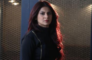 Actress Jennifer Winget has dyed her hair red for her role of Maya in the second season of the upcoming show "Beyhadh 2". In one of the publicity images, she is seen flaunting her red locks while wearing a black outfit.