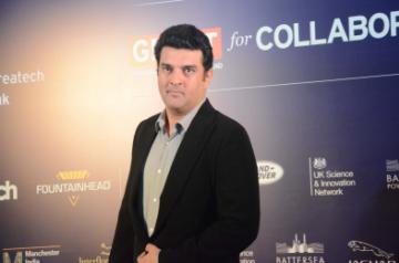 Mumbai: Producer Siddharth Roy Kapur during an MoU signing ceremony at the India-UK Createch Summit in Mumbai on Feb 6, 2018. (Photo: IANS)