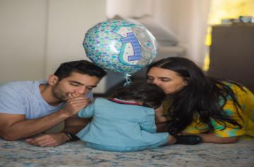Neha Dhupia has an adorable birthday wish for her daughter Mehr, who turned one on Monday.