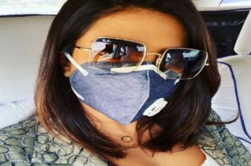Indian actress Priyanka Chopra, who is currently in the national capital to film "The White Tiger", says it is hard to shoot here because of pollution. Priyanka on Sunday night took to Instagram, where she shared a photograph of herself with a mask.