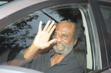 Mumbai: Actor Rajinikanth. (Photo: IANS)