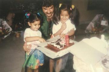 Actress Sonam K Ahuja on Tuesday wished happy birthday the most "youthful person" in her family -- her father Anil Kapoor and thanked him for always being her constant support system.