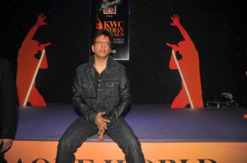 Bollywood actor Jaaved Jaaferi at The Indian Grand Finale Of The McDowell`s No.1 Karaoke World Championship at Phoenix Mills in Mumbai. (Photo: IANS)