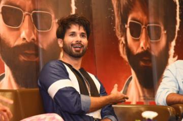 New Delhi: Actor Shahid Kapoor at a press meet to promote his upcoming film Ã¢ÂÂKabir SinghÃ¢ÂÂ, in New Delhi on June 19, 2019. (Amlan Paliwal/IANS)