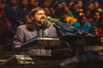 Grammy Award-winning Indian musician and environmentalist Ricky Kej.