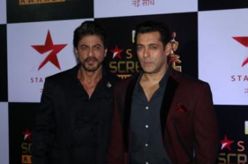 Actors Shah Rukh Khan and Salman Khan. (File Photo: IANS)