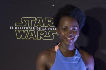 MEXICO CITY, Dec. 9, 2015 (Xinhua) -- Actress Lupita Nyong'o poses during an event to promote the new Star Wars movie "The Force Awakens", in Mexico City, capital of Mexico, on Dec. 8, 2015. (Xinhua/Alejandro Ayala) (da) (sp/IANS)