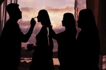 Miss World 2017 Manushi Chillar, who is making her Bollywood debut opposite actor Akshay Kumar in "Prithviraj", on Thursday revealed she is shooting for a song in the upcoming film. Manushi took to Twitter, where she shared a photograph of herself along with her hair and make-up crew. In the image, only the silhouettes can be seen.