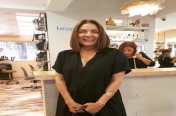 Veteran actress Neena Gupta flaunted her new hairstyle and then requested Google to "reduce" her age online. Neena, 60, who is gearing up for the release of her next "Shubh Mangal Zyada Savdhaan", took to Twitter on Wednesday morning to share a photograph of her new haircut. In the image, Neena is seen sporting a sleek bob with gold highlights.