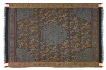 Moon and peacock Shawl