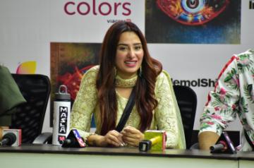 Actress Mahira Sharma at Bigg Boss 13