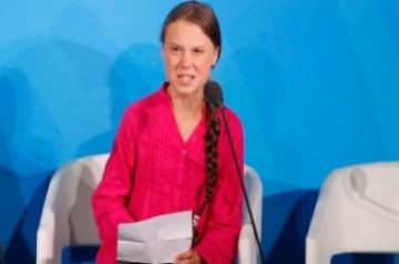 Climate activist Greta Thunberg.