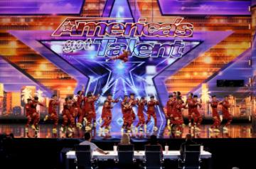 The Mumbai-based dance group V Unbeatable.