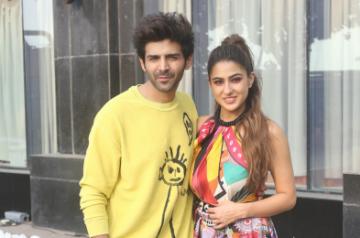 Kartik Aaryan and Sara Ali Khan