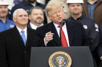 Trump slams S.Korean film 'Parasite', Brad Pitt at rally