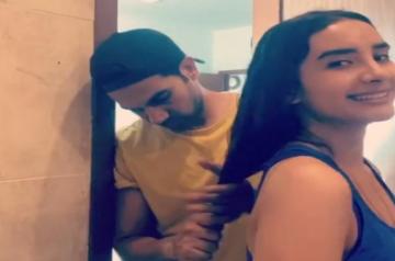 Lockdown diaries: Rajkummar Rao gives Patralekhaa a haircut .