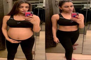 Smriti Khanna shares pic of her fit body post pregnancy.