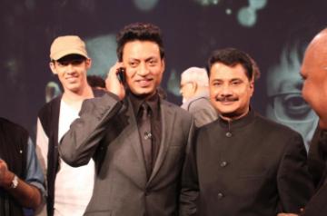 Irrfan with his best friend Haidar Ali Zaidi.