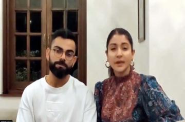 Celebrity couple Anushka Sharma and Virat Kohli on Friday urged people to stay indoors and follow all the guidelines issued by the administration during the ongoing coronavirus outbreak.