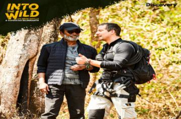 Into the Wild with Bear Grylls and Superstar Rajinikanth.