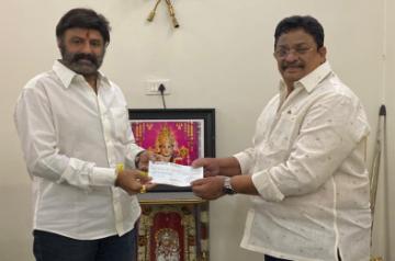 Telugu actor-politician Nandamuri Balakrishna has donated Rs 1.25 crore towards the fight against the ongoing coronavirus pandemic. He has donated Rs 50 lakh each to CM relief funds of Andhra Pradesh and Telangana, Rs 25 lakh towards the 'Corona Crisis Charity' welfare of cine workers of Telugu filmdom, which was initiated by Chiranjeevi.
