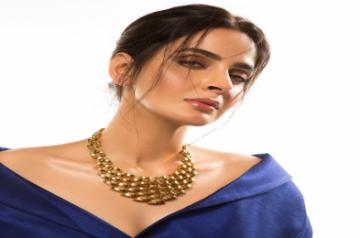 Pakistani actress Saba Qamar.