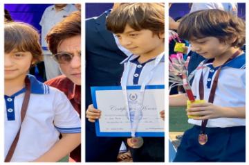 Mumbai, May 28 (IANS) Bollywood couple Shah Rukh Khan and Gauri Khan's younger son AbRam turned seven a day ago, and on Thursday Gauri has shared a glimpse of the little boy's birthday celebrations.
