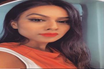 Orange is the new swag for Nia Sharma!.
