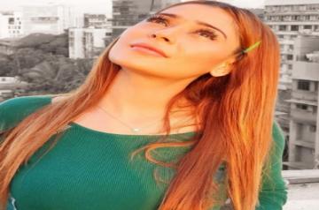 Actress Sara Khan.