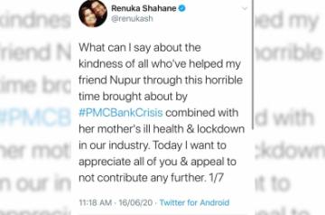 Renuka Shahane thanks Akshay Kumar.