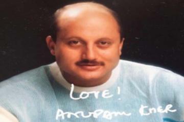 Anupam Kher shares his fantasy of sending autographed pics like in the old days.
