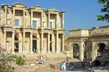 The ancient civilization of Ephesius, Turkey