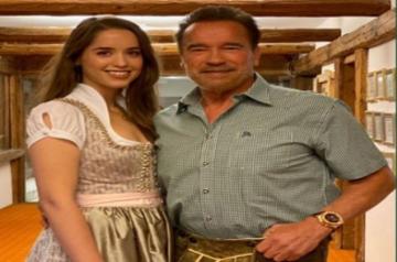 Arnold Schwarzenegger and daughter Christina