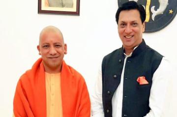 Madhur Bhandarkar meets Yogi, lauds film city plan