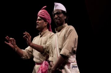 Theatre performance by artists