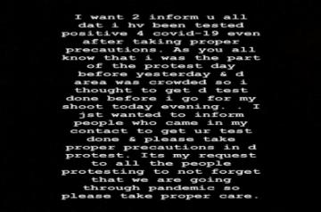 Himanshi Khurana tests positive for coronavirus.