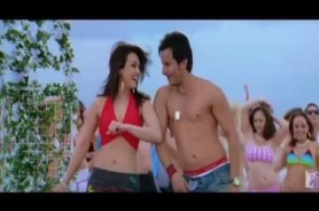 When Preity used to steal Saif's bronzer