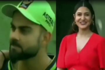 Video of Virat Kohli asking wife Anushka Sharma if she has eaten goes viral.