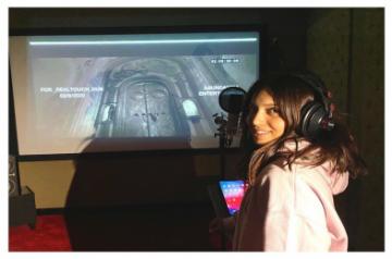 Bhumi completes dubbing