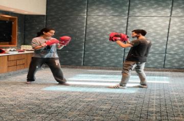 Kangana preps for 'Dhaakad' action even as she shoots for 'Thalaivi'.